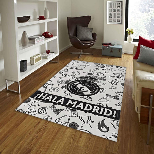 Real Madrid Rug, Real Madrid Team Carpet