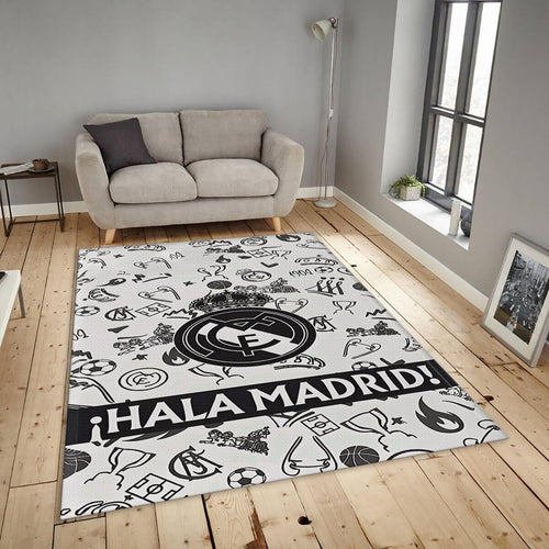 Real Madrid Rug, Real Madrid Team Carpet