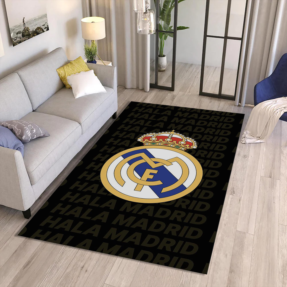 Real Madrid Rug Real Madrid Rug Football Carpet for Garage & Kids