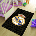 Real Madrid Rug Real Madrid Rug Football Carpet for Garage & Kids