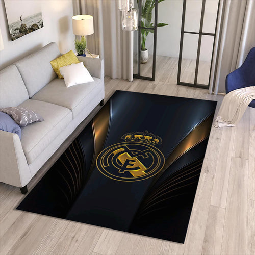 Real Madrid Rug Real Madrid Rug Football Carpet for Garage & Kids