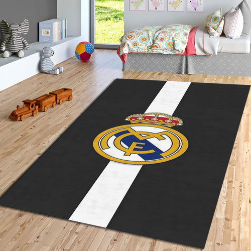 Real Madrid Rug Real Madrid Rug Football Carpet for Garage & Kids