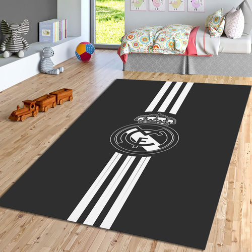 Real Madrid Rug Real Madrid Rug Football Carpet for Garage & Kids