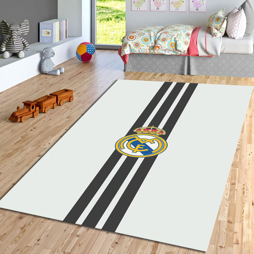 Real Madrid Rug Real Madrid Rug Football Carpet for Garage & Kids