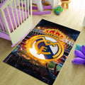 Real Madrid Rug Real Madrid Rug Football Carpet for Garage & Kids