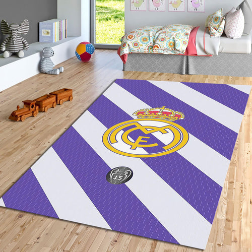 Real Madrid Rug Real Madrid Rug Football Carpet for Garage & Kids