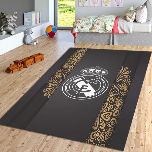 Real Madrid Rug Real Madrid Rug Football Carpet for Garage & Kids