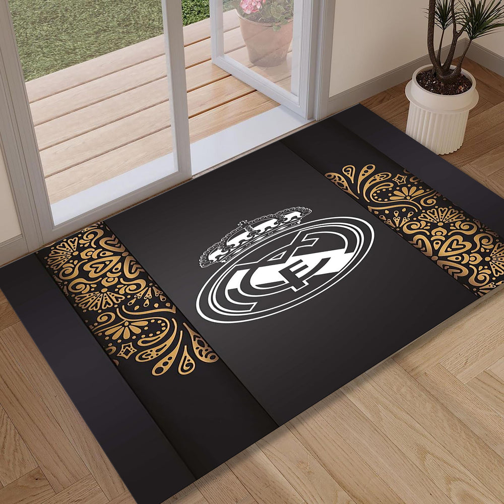 Real Madrid Rug Real Madrid Rug Football Carpet for Garage & Kids