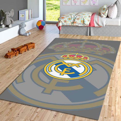 Real Madrid Rug Real Madrid Rug Football Carpet for Garage & Kids