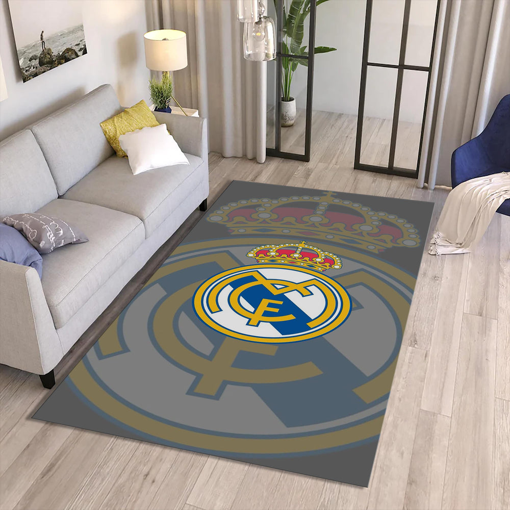 Real Madrid Rug Real Madrid Rug Football Carpet for Garage & Kids