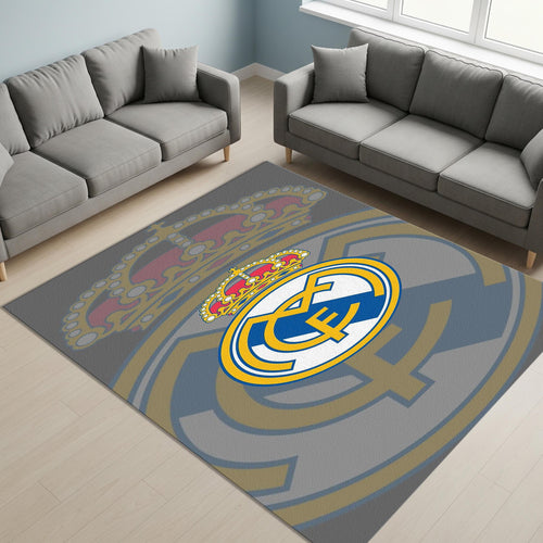 Real Madrid Rug Real Madrid Rug Football Carpet for Garage & Kids