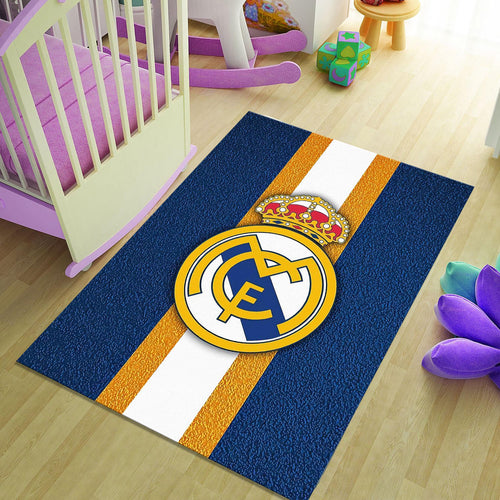Real Madrid Rug Real Madrid Rug Football Carpet for Garage & Kids