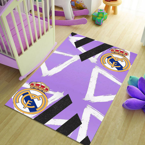 Real Madrid Rug Real Madrid Rug Football Carpet for Garage & Kids