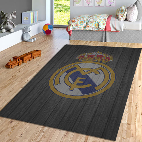Real Madrid Rug Real Madrid Rug Football Carpet for Garage & Kids