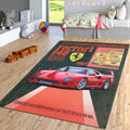 Ferrari F1 Rug Formula 1 Style Formula 1 Racing Carpet for Garage