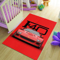 Ferrari F1 Rug Ferrari F40 Rug Formula 1 Racing Carpet for Garage
