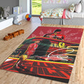 Ferrari F1 Rug Lewis Hamilton Rug Formula 1 Racing Carpet for