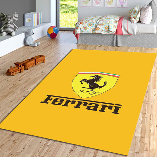 Ferrari F1 Rug Ferrari Rug Formula 1 Racing Carpet for Garage &
