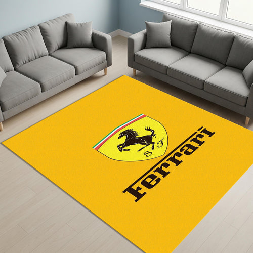 Ferrari F1 Rug Ferrari Rug Formula 1 Racing Carpet for Garage &