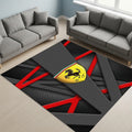 Ferrari F1 Rug Ferrari Rug Formula 1 Racing Carpet for Garage &