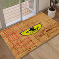 Ferrari F1 Rug Ferrari Rug Formula 1 Racing Carpet for Garage &