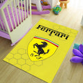 Ferrari F1 Rug Formula 1 Style Formula 1 Racing Carpet for Garage