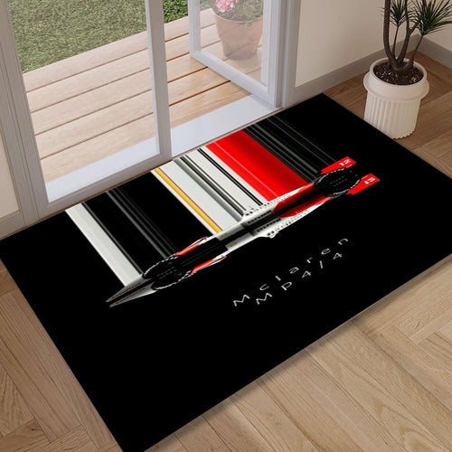 Ferrari F1 Rug Mclaren Rug Formula 1 Racing Carpet for Garage &