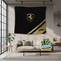 Ferrari F1 Rug, Ferrari Tapestry: Car Lover Gift