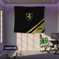 Ferrari F1 Rug, Ferrari Tapestry: Car Lover Gift