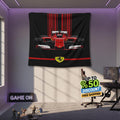 Ferrari F1 Rug Ferrari Car Tapestry: Custom F1 Wall Decor