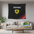 Ferrari F1 Rug, Ferrari Tapestry: Car Lover Gift