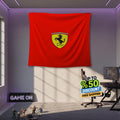 Ferrari F1 Rug, Ferrari Tapestry: Car Lover's Woven Wall Art