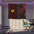 Ferrari F1 Rug, Ferrari F1 Tapestry: Car Lover's Wall Decor