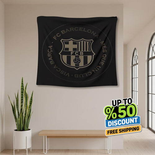 FC Barcelona Rug FC Barcelona Tapestry: Football Club Wall
