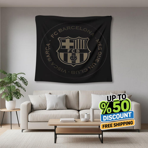 FC Barcelona Rug FC Barcelona Tapestry: Football Club Wall