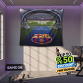FC Barcelona Rug, FC Barcelona Tapestry: Football Club Wall Decor