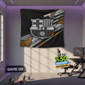 FC Barcelona Rug, FC Barcelona Tapestry: Football Club Wall Decor
