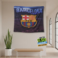 FC Barcelona Rug, FC Barcelona Tapestry: Football Club Wall Decor