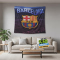 FC Barcelona Rug, FC Barcelona Tapestry: Football Club Wall Decor