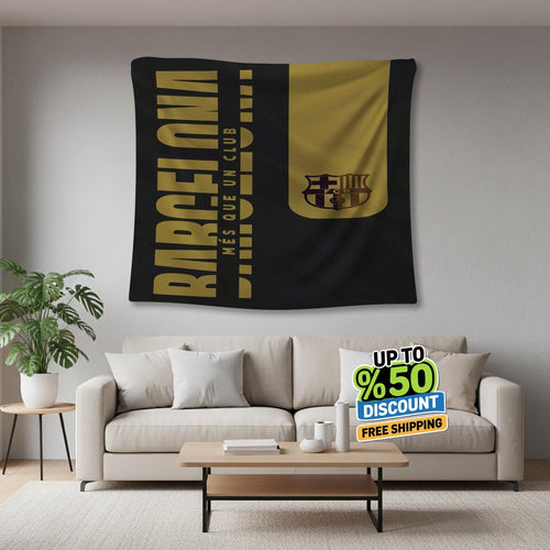 FC Barcelona Rug, FC Barcelona Tapestry: Football Club Wall Decor