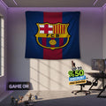 FC Barcelona Rug, FC Barcelona Tapestry: Football Club Wall Decor