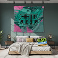 FC Barcelona Rug, FC Barcelona Tapestry: Custom Woven Wall Decor