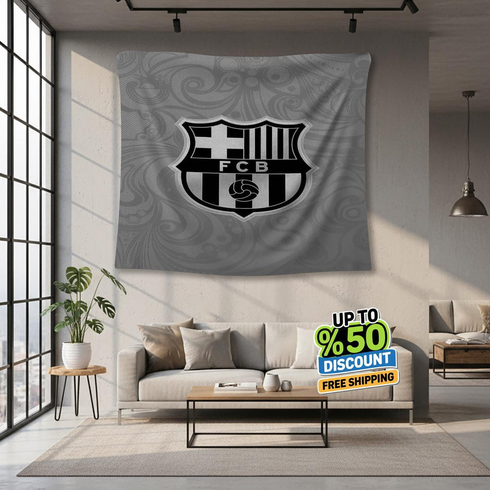 FC Barcelona Rug FC Barcelona Tapestry: Football Club Wall