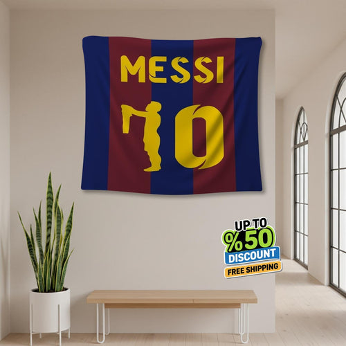 FC Barcelona Rug, FC Barcelona Tapestry: Football Club Wall Decor