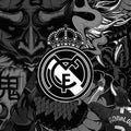 Real Madrid Rug Real Madrid CF Tapestry: Real Madrid Oni Logo