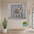Real Madrid Rug Real Madrid CF Tapestry: Real Madrid Custom Logo