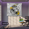 Real Madrid Rug Real Madrid CF Tapestry: Real Madrid Custom Logo