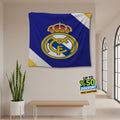 Real Madrid Rug Real Madrid CF Tapestry: Real Madrid Logo Woven