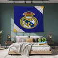 Real Madrid Rug Real Madrid CF Tapestry: Real Madrid Logo Woven