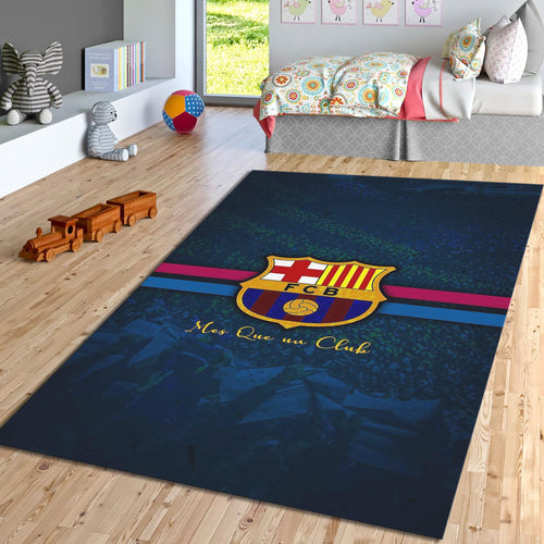 FC Barcelona Rug Barcelona Fc Rug Barça Carpet for Fans & Kids